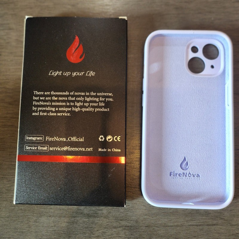 Cell Phone Case FireNova iPhone 15 Case Silicone 15 Clove Purple gallery