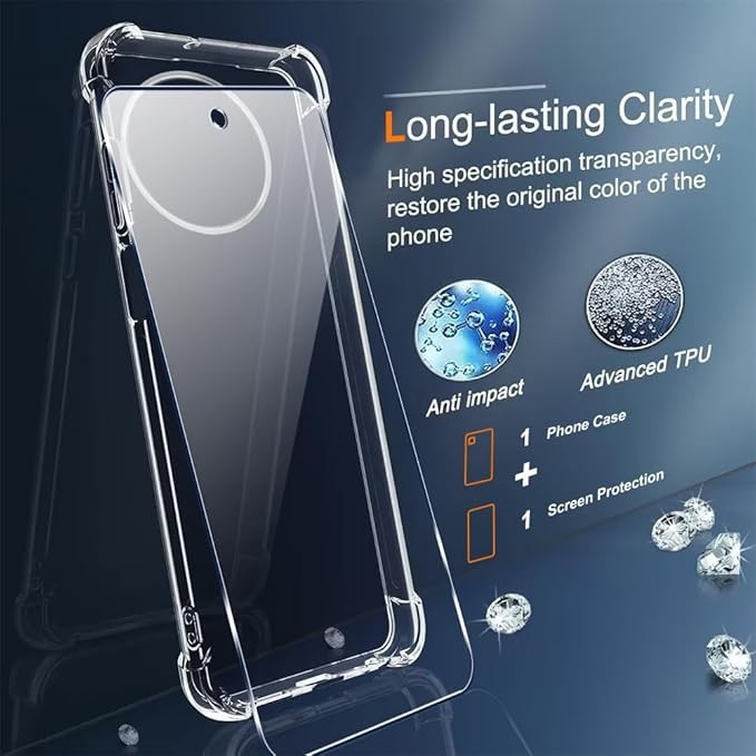 TCL Nxtpaper 60 Ultra Case 360° Rotatable Ring Holder Kickstand Shockproof Cover gallery