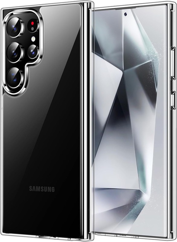 Samsung Galaxy S24 Ultra Case. Case for Galaxy S24 Ultra 6.8″ (Clear)
