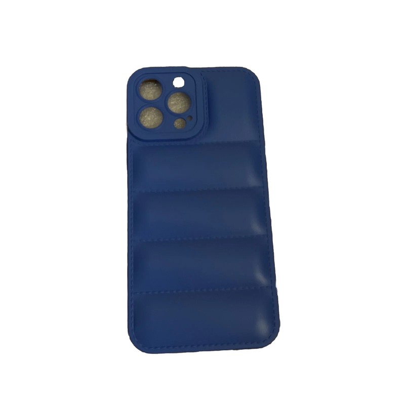 Blue iPhone 13 Pro Max “Puffer” Back Plastic Case