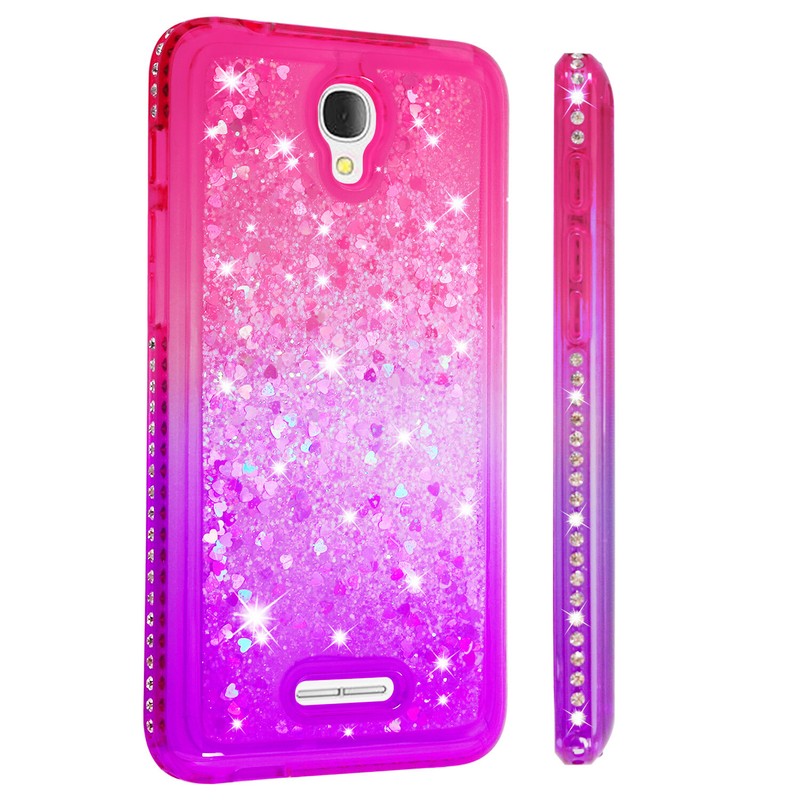 For Alcatel Pixi 4/0T-5012 5.5" Case Luxury Bling Sparkly Diamond Cute Glitter