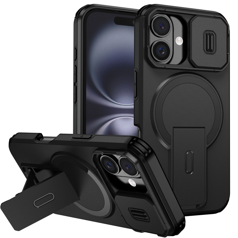 For Motorola Moto G 5G/G Power/G Stylus 2025 Rugged Mag Safe Case Slide Camera