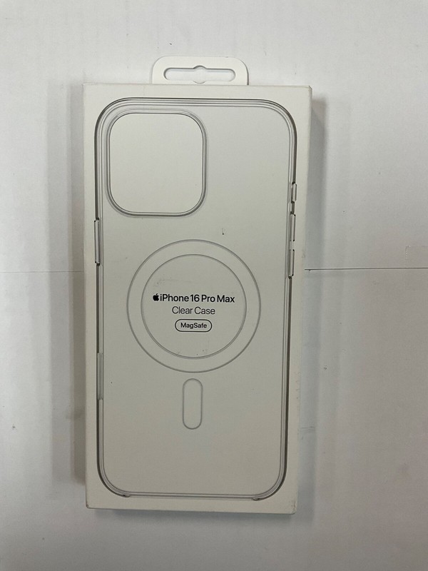 Apple oem Clear Case with MagSafe for iPhone 16 Pro Max MA7F4ZM/A – Clear