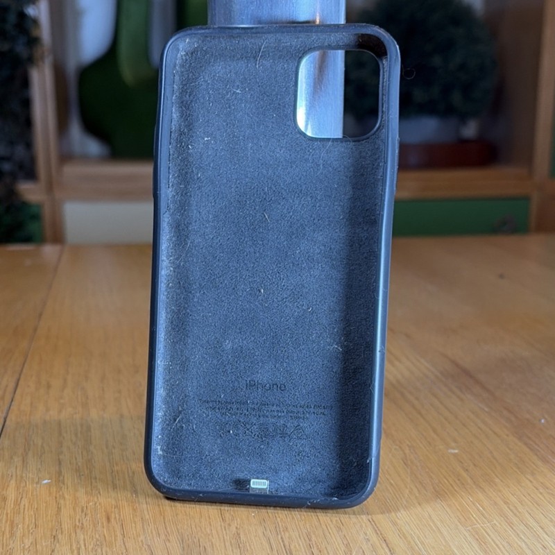 Apple iPhone 11 Pro Black Battery Case Plain Design Smart Battery Case