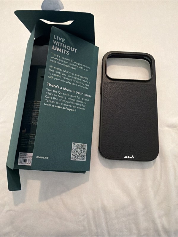 Mous – Case for iPhone 17 Pro Protective – Real Leather – Limitless 5.0