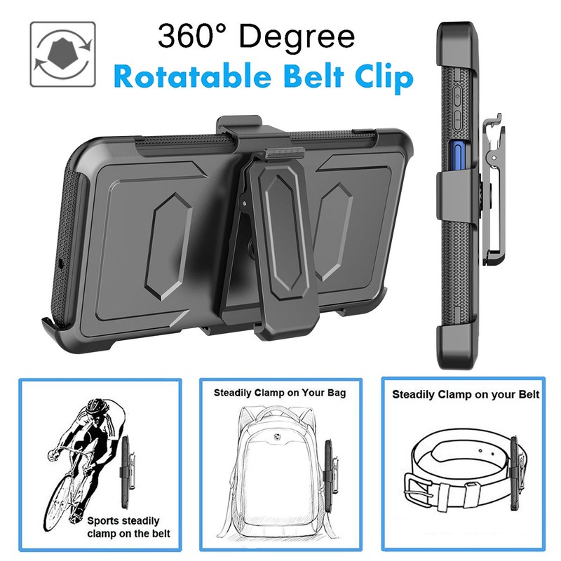 For Samsung Galaxy A15 A14 A35 A55 5G Case with Screen Protector Cover Belt Clip gallery
