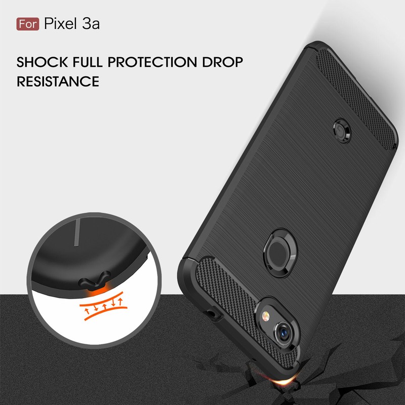 Case For Google Pixel 3A - Heavy Duty Flexible Protective Armor Bumper Saver gallery
