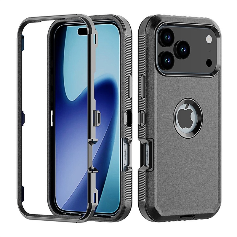 For iPhone 17 Pro Max/16 Pro Max/15 Pro Max Phone Case+Belt Clip Fits Otterbox U
