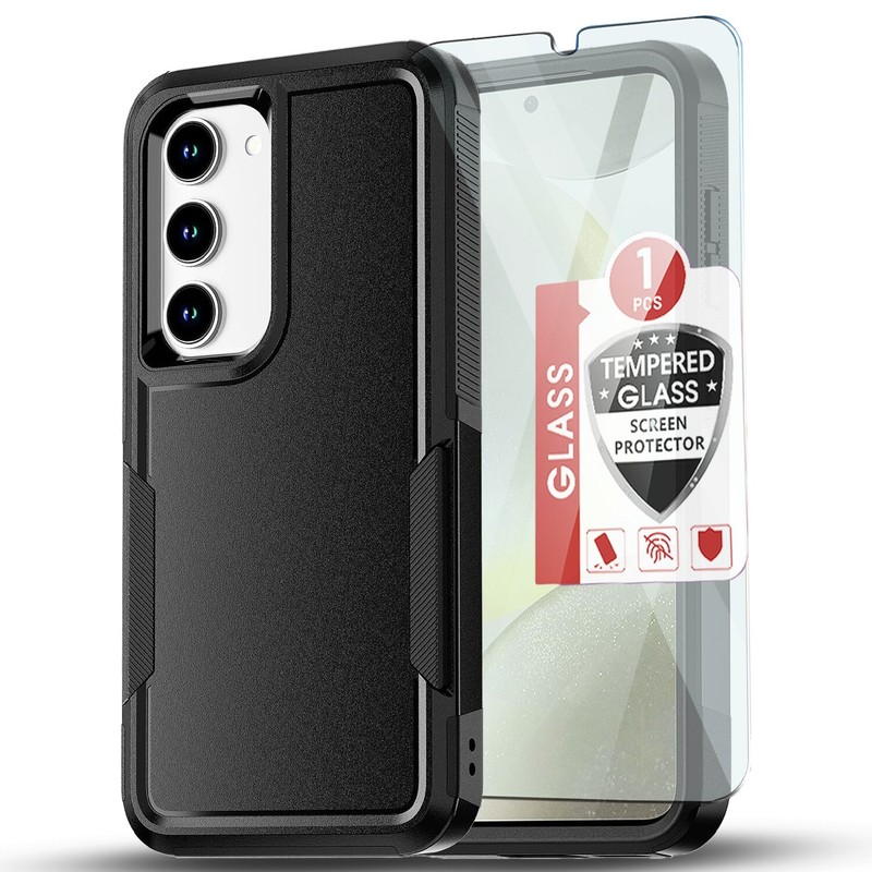 For Samsung Galaxy A16 5G A15 A14 Case Phone Cover Heavy Duty + Tempered Glass gallery