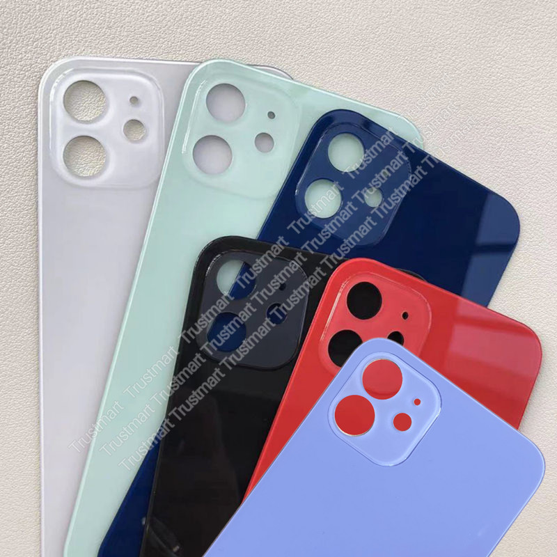 Back Glass Replacement Rear Cover Big Hole For iPhone 12 mini 12 Pro Max Toolkit
