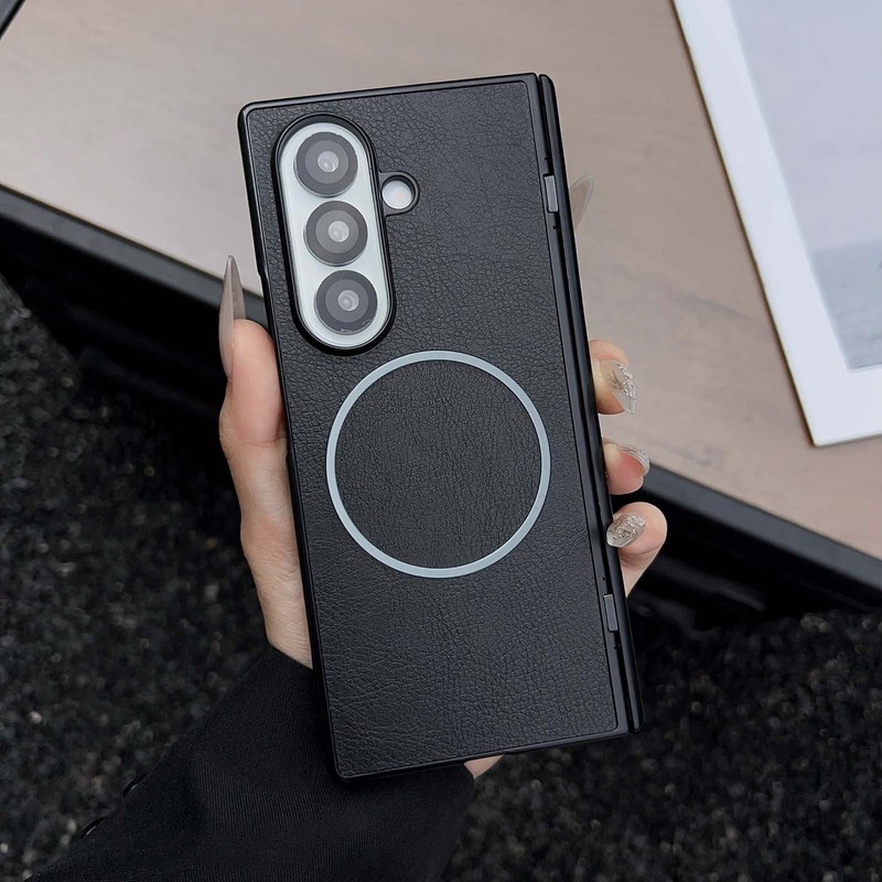 Magnetic Shockproof Hinge Protection Case For Samsung Galaxy Z Fold 7 6 5 4 3 gallery