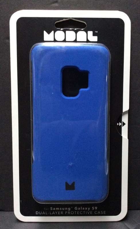 NEW Modal Dual-Layer protective Case for Samsung Galaxy S9+ plus Black And Blue