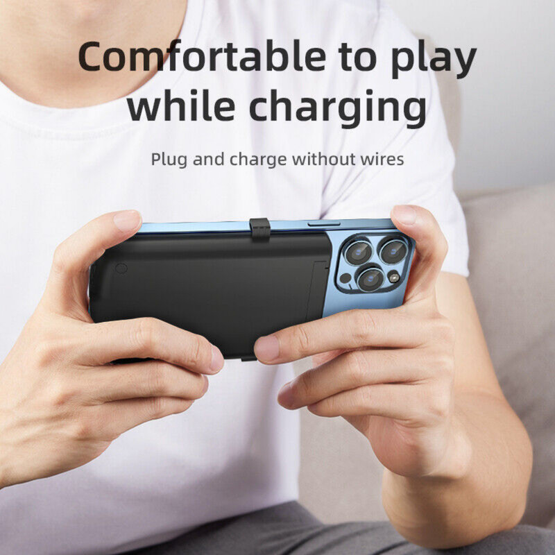 External Portable Battery Charger Case Power Bank For iPhone Android Rear Cover gallery