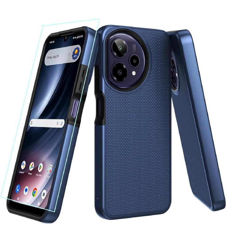 for Cricket iCon Plus 2026 Phone Case/At&t Verge 2 5G Phone Case with Screen Pro