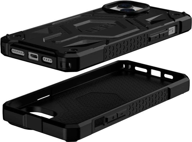 UAG Monarch Pro MagSafe Rugged Case for iPhone 15 Plus / 14 Plus - Carbon Fiber gallery
