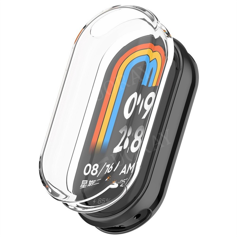 For Xiaomi Mi Band 8 9 10 NFC/Ceramic Screen Protector Case TPU Bumper Cover NEW