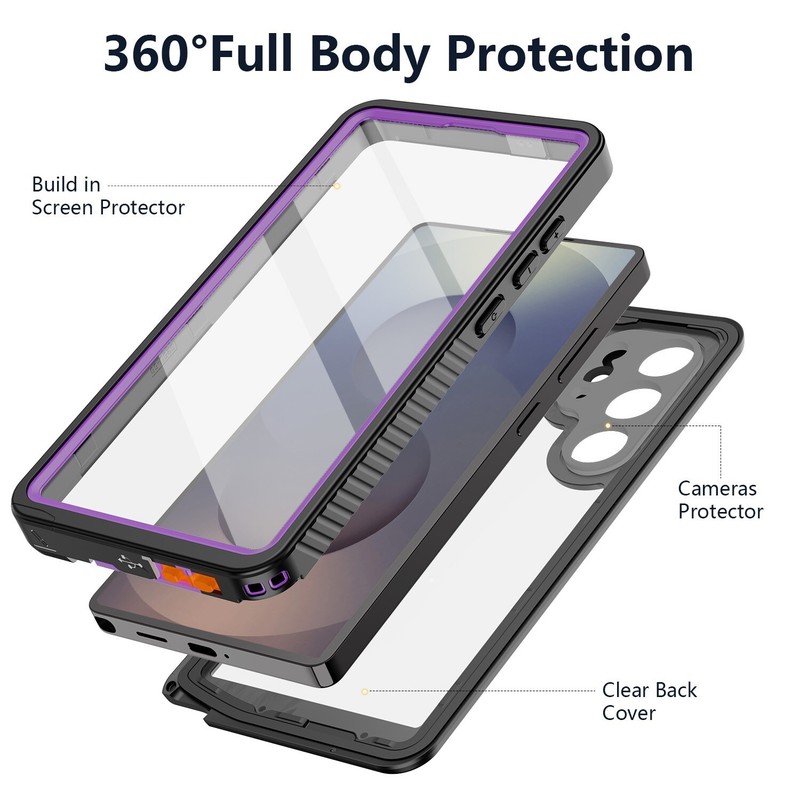 Life Waterproof Shock Dust Proof Case For Samsung Galaxy S25 Ultra S25 Plus S25 gallery