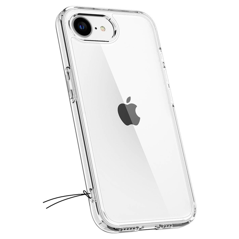 For iPhone 16e | Spigen Ultra Hybrid Crystal Clear Shockproof Phone Case gallery