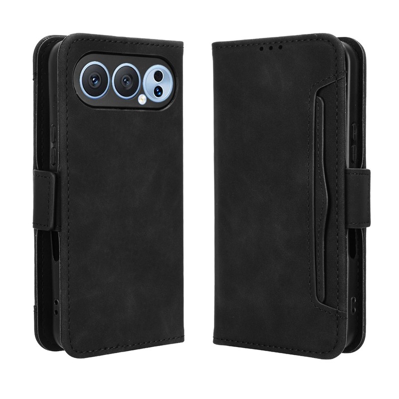 For Honor 500 Pro 5G, Separable Card Slot Flip Leather Wallet Stand Case Cover