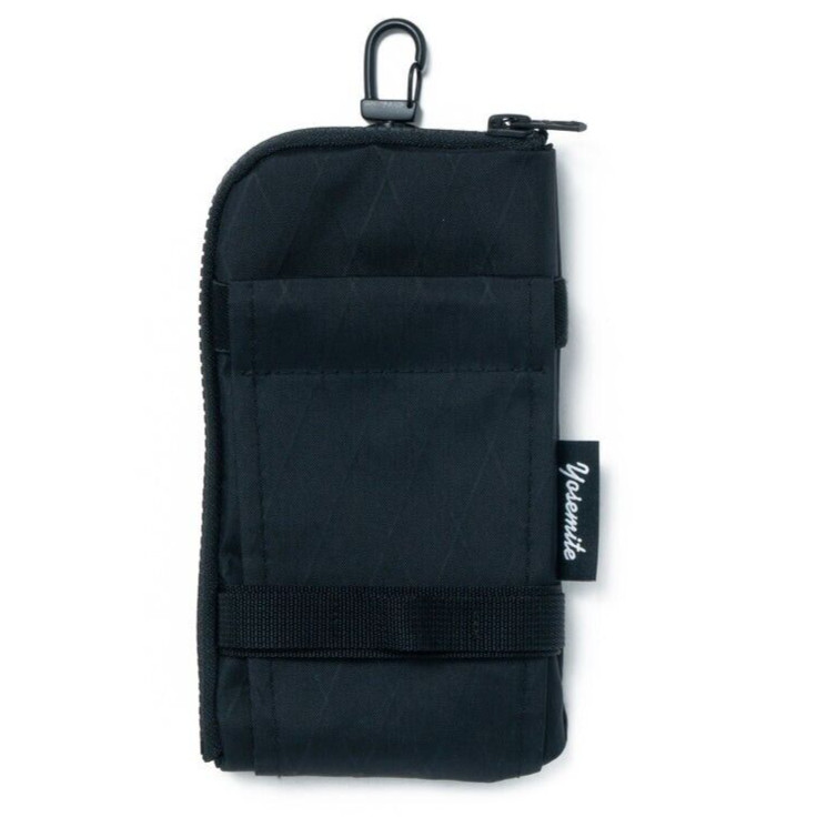 Yosemite STRAP X-PAC PHONE CASE & MINI WALLET with Snap Hook Polyester JAPAN NEW