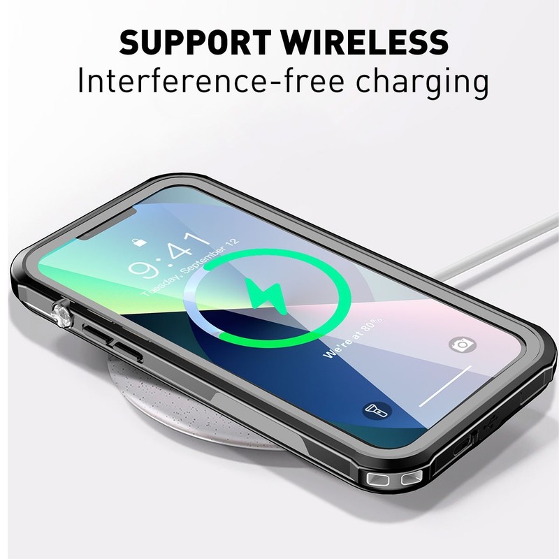 Waterproof Case for iPhone 13 12 Pro Max 12/13 mini Heavy Duty Shockproof Cover gallery