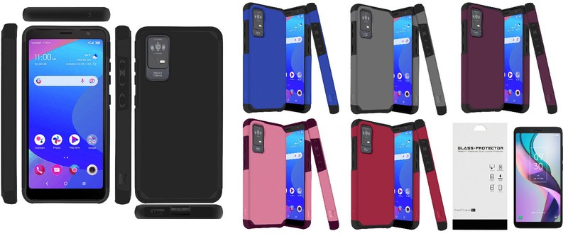 For Motorola Moto G POWER 5G (2023) XT2311DL Hybrid Case Cover + Tempered Glass