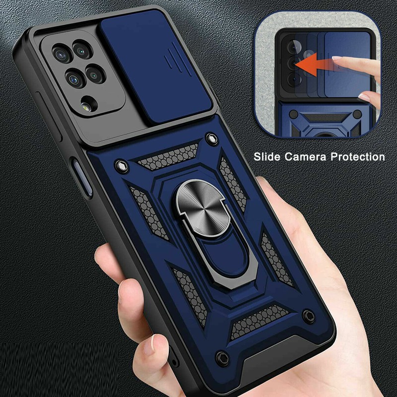 For Samsung Galaxy A42 5G A32 A12 A52 Lens Slide Shockproof Phone Case Cover gallery