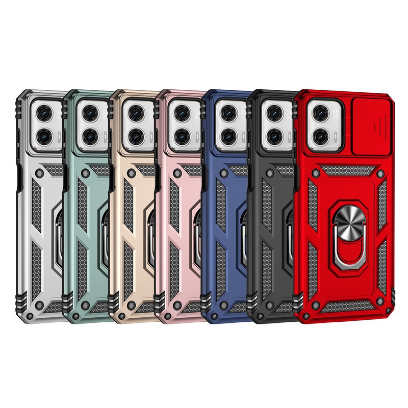 For Motorola Moto G Stylus /G Power / G Pure / G 5G Hybrid Rugged Case with Ring