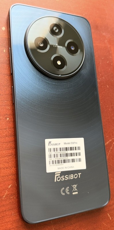 FOSSiBOT S5 Pro – Android Phone – Case and Charger Included – READ DESC