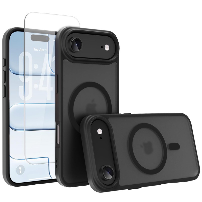 Funda MagSafe Con Protector De Pantalla HD Carcasa Case Para iPhone 17 Air 2025