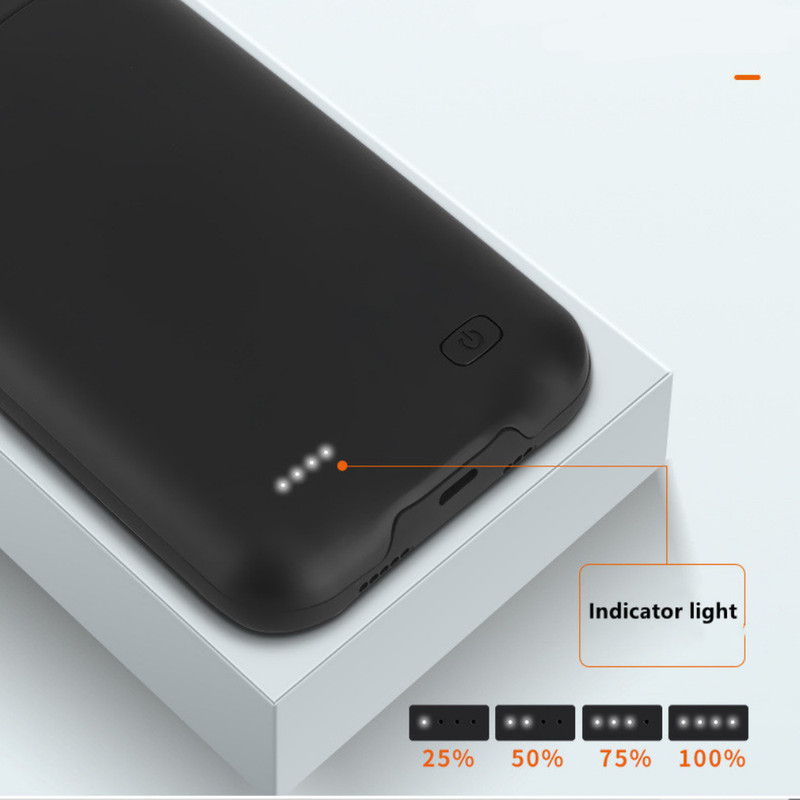6800mAh Battery Case Smart For iPhone 14 Pro Max/Plus Power Bank Charging Cover gallery