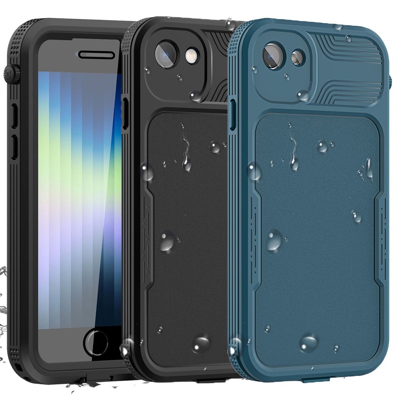 For iPhone SE 3rd 2nd 2022/2020 7 8 Waterproof Case Shockproof Heavy Duty Cover