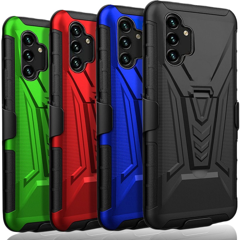 For Samsung Galaxy A15 A14 5G A03S A23 A13 A32 A12 A02S Case Phone Cover + Glass