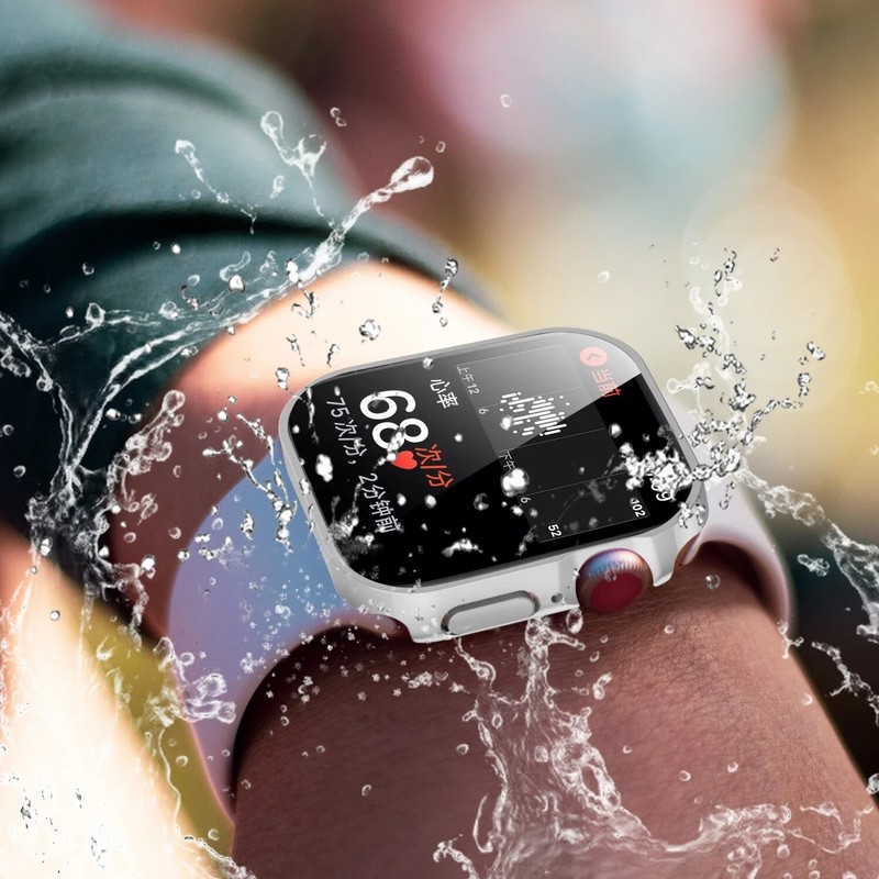 Case Cover Screen Protector For Apple Watch 10/9/8/7/6/5/4/SE 41/42/44/45/46mm gallery