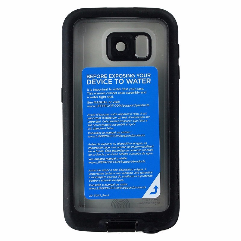 LifeProof fre Waterproof Case for Samsung Galaxy S6 - Black gallery