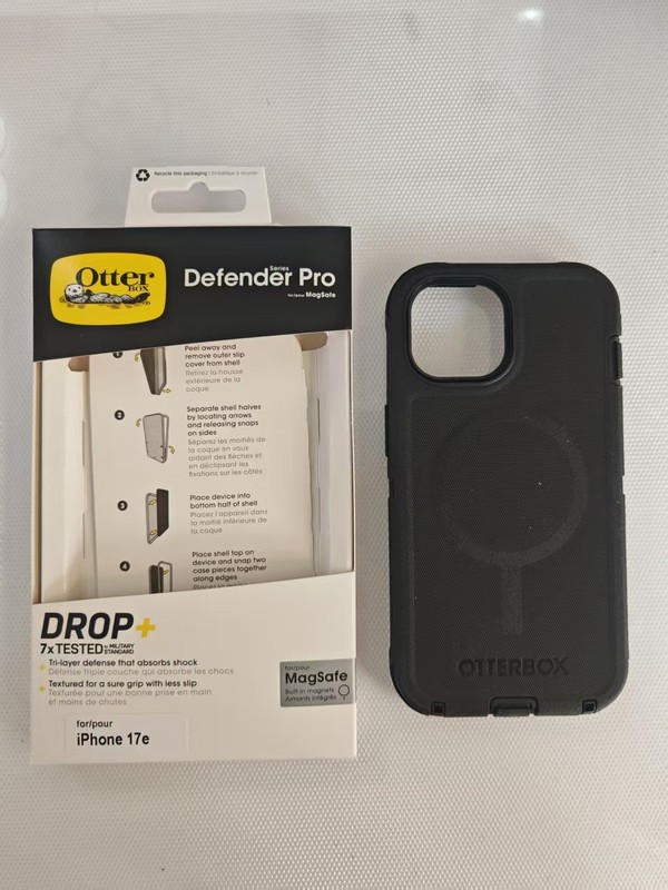 New OtterBox Defender Pro Series for Apple iPhone 17e with MagSafe Case gallery
