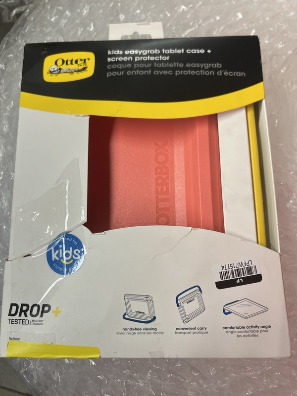 Otterbox Kids EasyGrab iPad 10th Gen Tablet Case with Screen Protector Pink