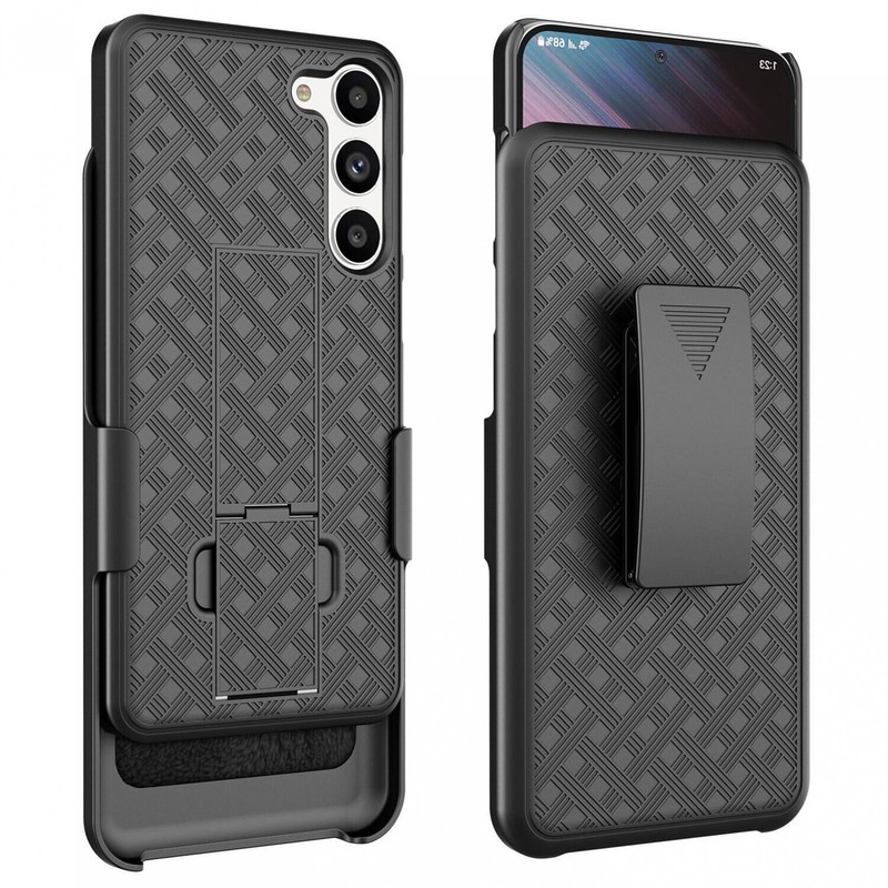 for SAMSUNG GALAXY S23 PLUS CASE BELT CLIP HOLSTER SWIVEL COVER KICKSTAND ARMOR gallery