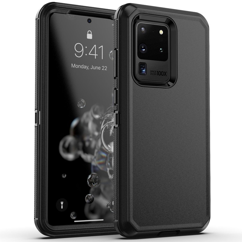 For Samsung Galaxy S20 FE S20 Ultra S20+ S20 Case Heavy Duty 3in1 Layers Cover gallery