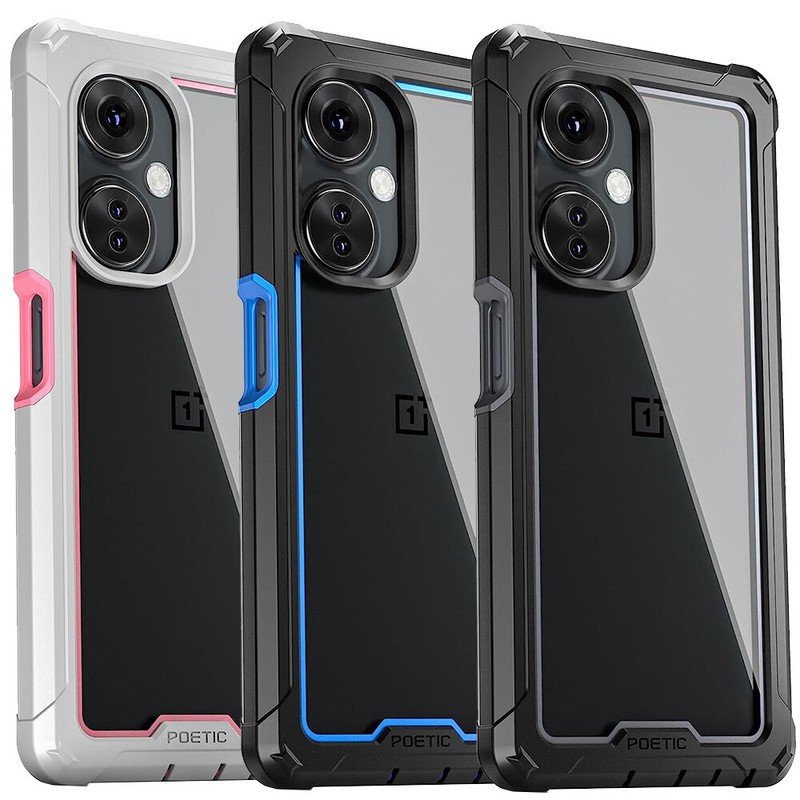 For OnePlus Nord N30 5G Case Poetic Built-in-Screen Shockproof Bumper Cover