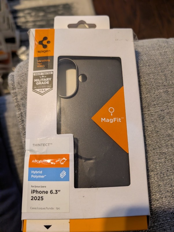 Spigen Thintect MagFit Case for Apple iPhone 17 Gunmetal – READ