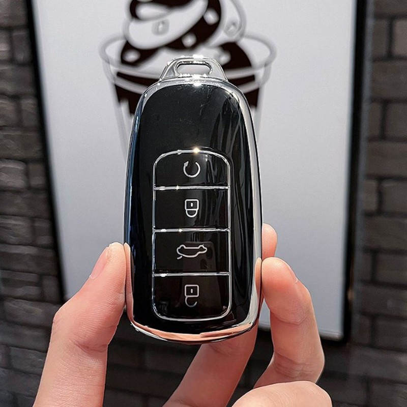 Sleek Design Car Key Case for Chery Tiggo 8 PLUS 8 Pro 7 Pro Black/White/Purple