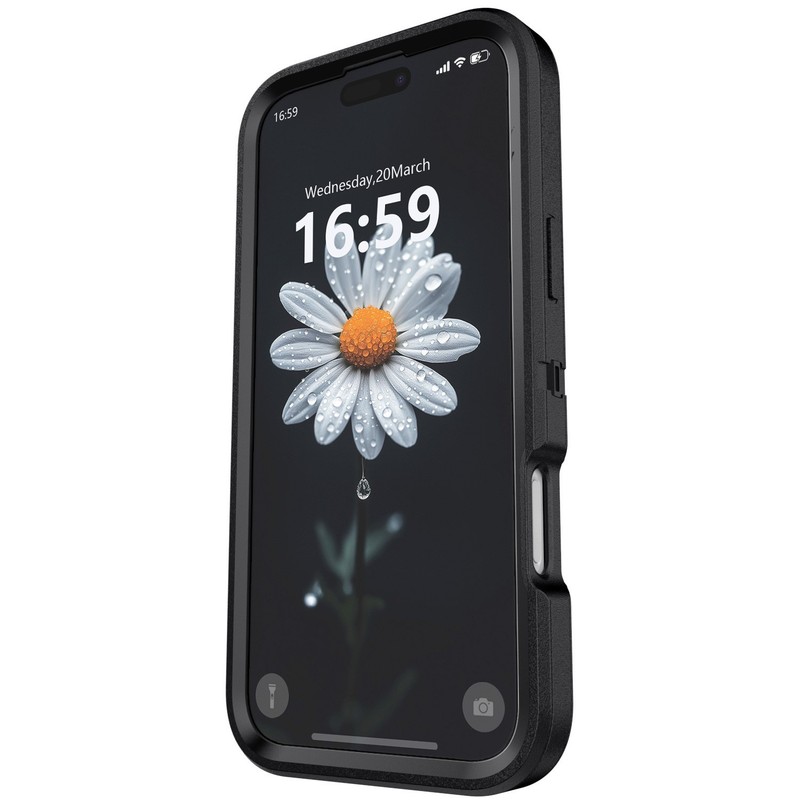 For iPhone 16 Pro Max/Pro/Plus/16 Case Heavy Duty Kickstand Cover/Tempered Glass gallery