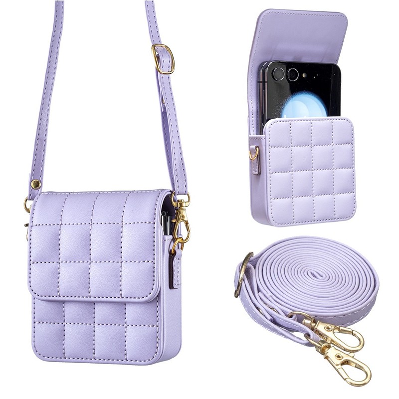 Crossbody Universal PU Leather Bag For Motorola Razr 60 Ultra/Razr+ 2025/2024