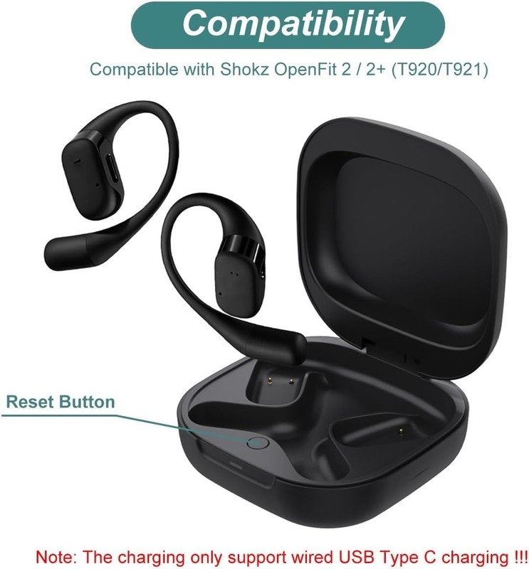 Charging Case for Shokz OpenFit 2/OpenFit 2+ | Replacement Charger Case Cover... gallery