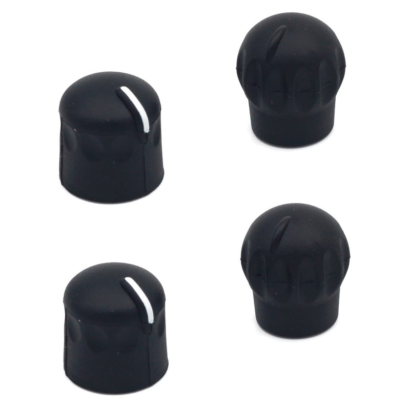 Kymate Radio Knobs Replacement Volume Control and Channel Knob for black
