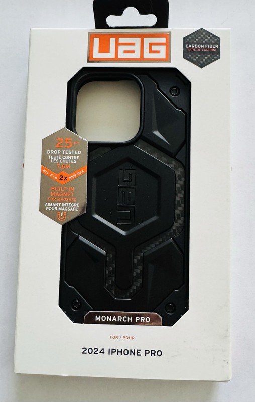 Lot 10 UAG Urban Armor Gear Monarch Pro Cases for Apple iPhone 16 Pro Black gallery