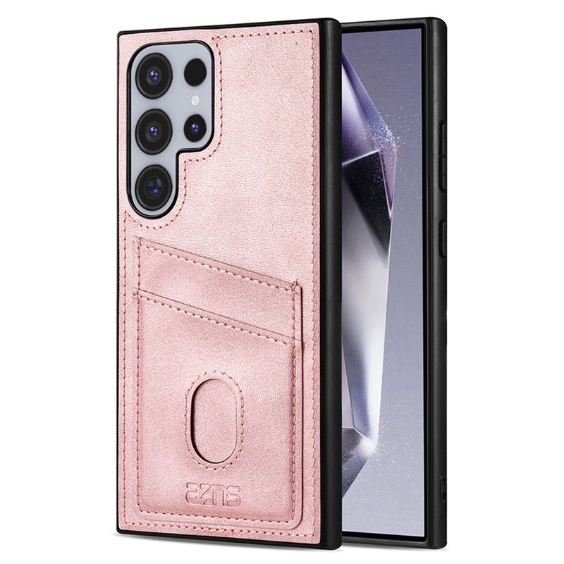 Business PU Leather Card Slot Wallet Case For Samsung Galaxy S26 Ultra/S26 Plus