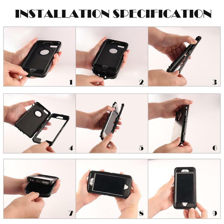 For Samsung Galaxy Note 10+Plus Shockproof Heavy Duty Defender Case w/ Belt Clip gallery