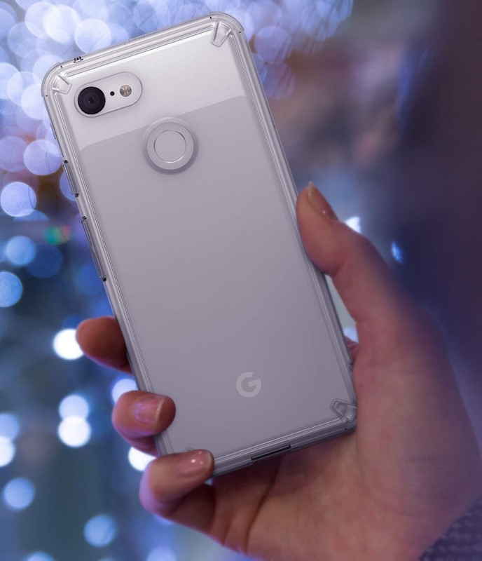 For Google Pixel 3 XL | Ringke [FUSION] Clear Shockproof TPU Bumper Cover Case gallery